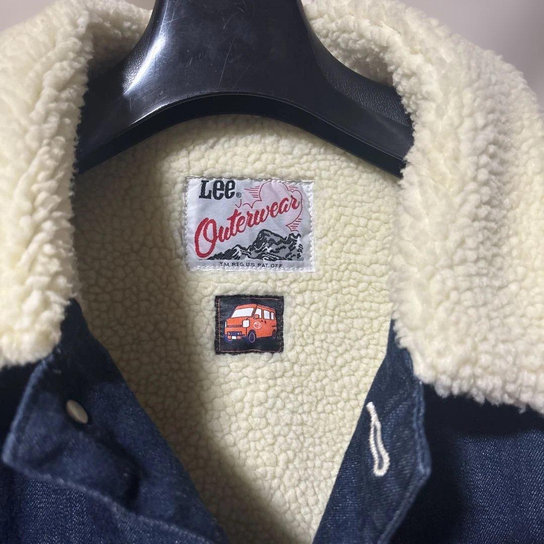 奥田民生×Lee モコロコジャケット ボア襟付きデニムジャケット L ✨超美品✨