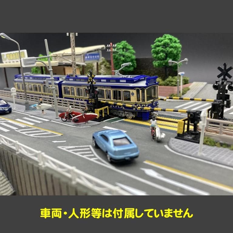 sab様専用【江ノ電ジオラマ】鎌倉高校前駅＆スラムダンク踏切一体化 N