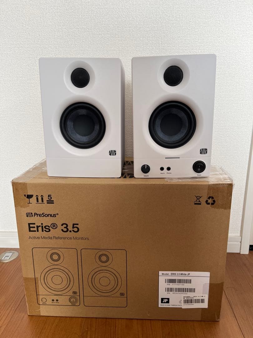 PreSonus Eris 3.5 2nd Gen ホワイト スピーカー - メルカリ