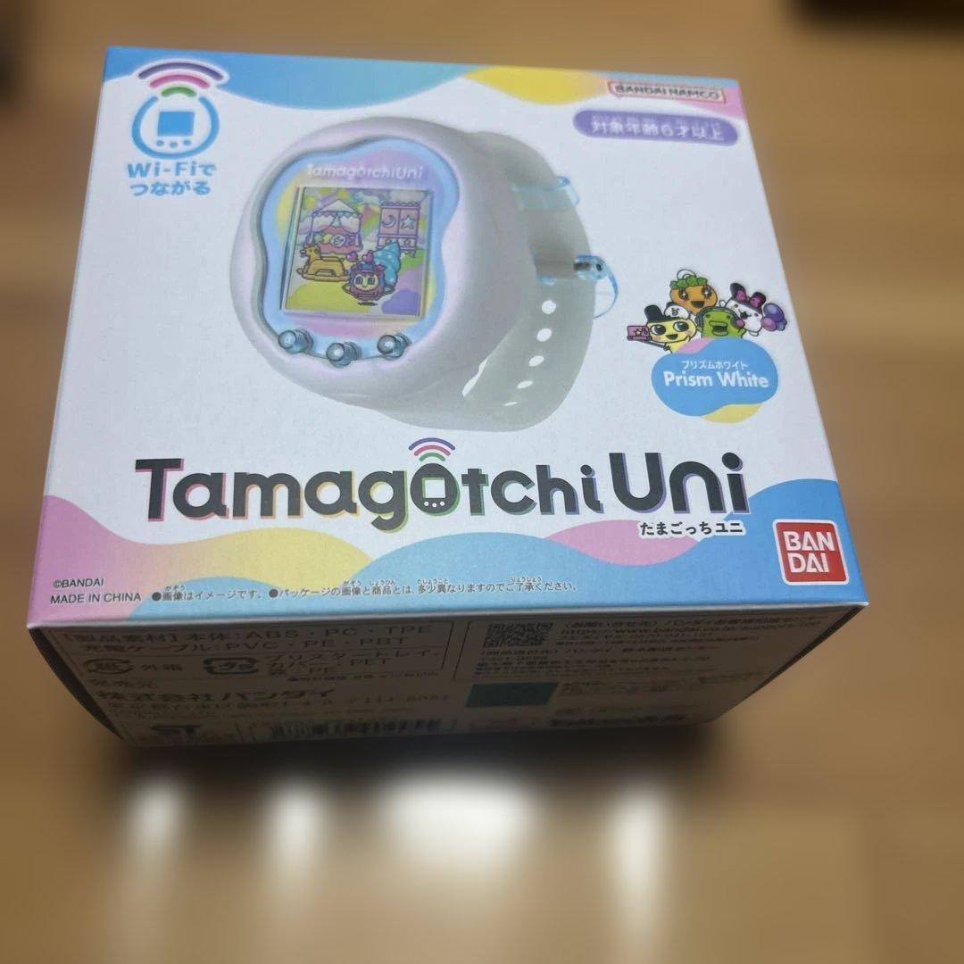 Tamagotchi Uni Prism Whiteプレミアムバンダイ限定