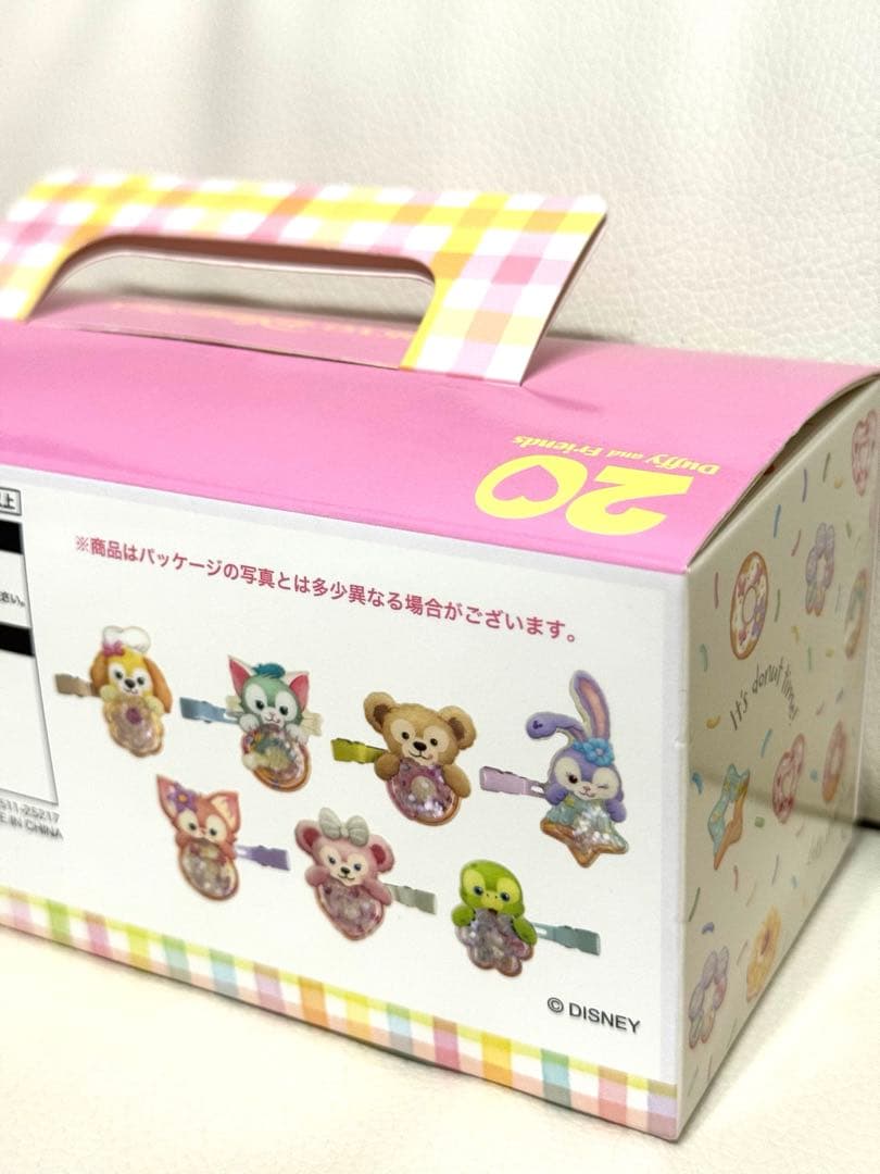 【新品未使用】ダッフィー フィルド・ウィズ・ジョイ ヘアクリップ コンプセット