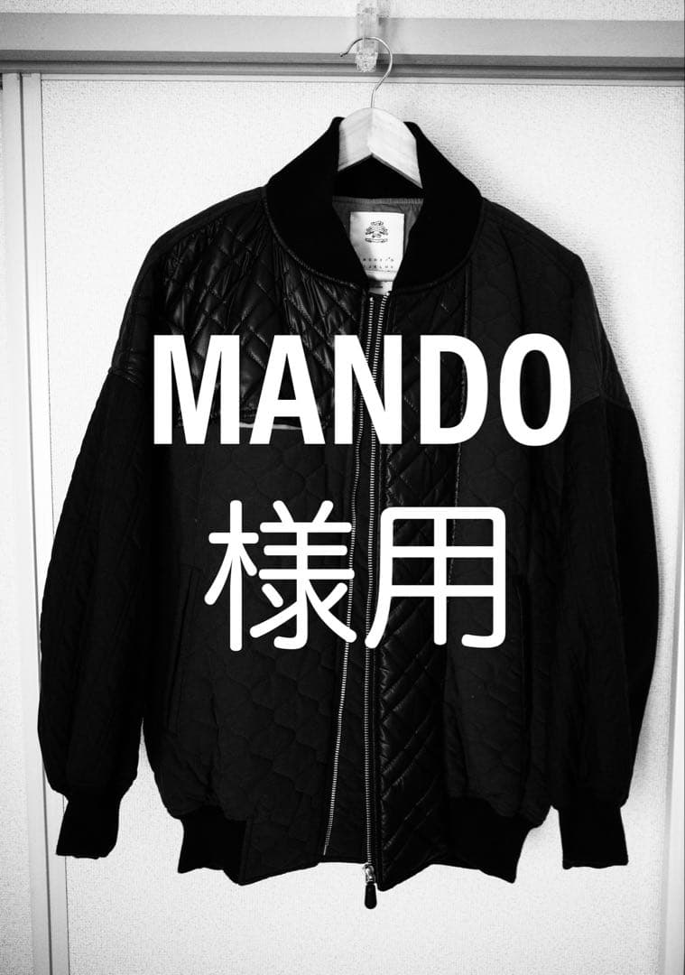 stof ストフ 山肌コラージュキルトブルゾン STOF（ストフ）の「山肌コラージュキルトブルゾン（MA-1）」 - WEAR