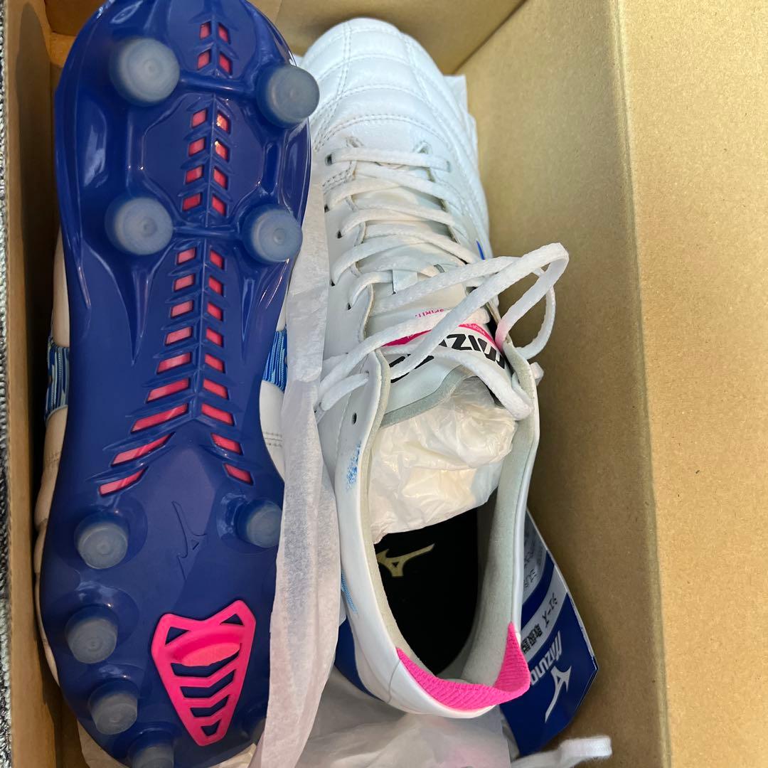 Mizuno Morelia ホワイト/ピンク シューズ 23.0cm