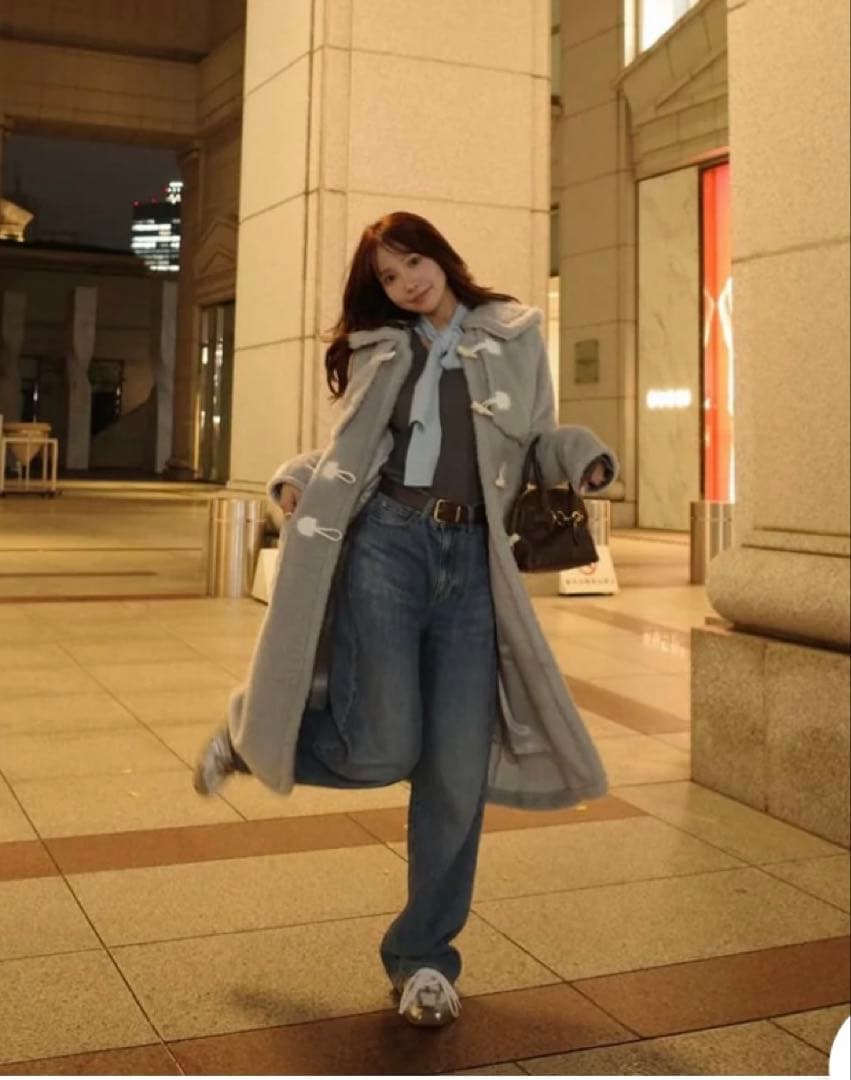 MISTREASS Fluffy Sailor Duffle Coat - メルカリ