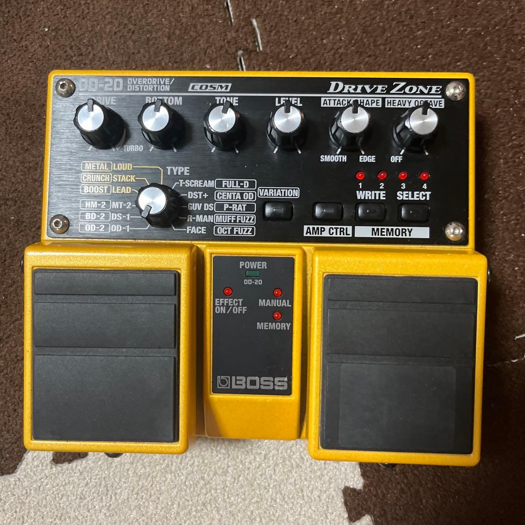 【マリンゴールド】BOSS OD-20 オーバードライブ/ディストーション BOSS OD-20 OverDrive/Distortion 