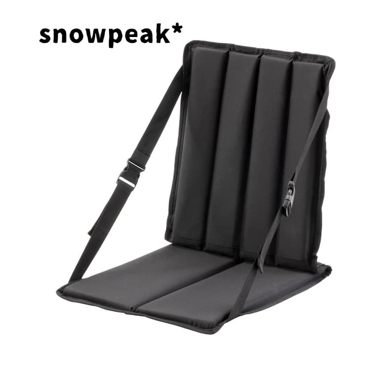  peak 座椅子　グランドパネルチェア どこまで行くのか 我がキャンプ:スノーピークのお座敷仕様時の座椅子
