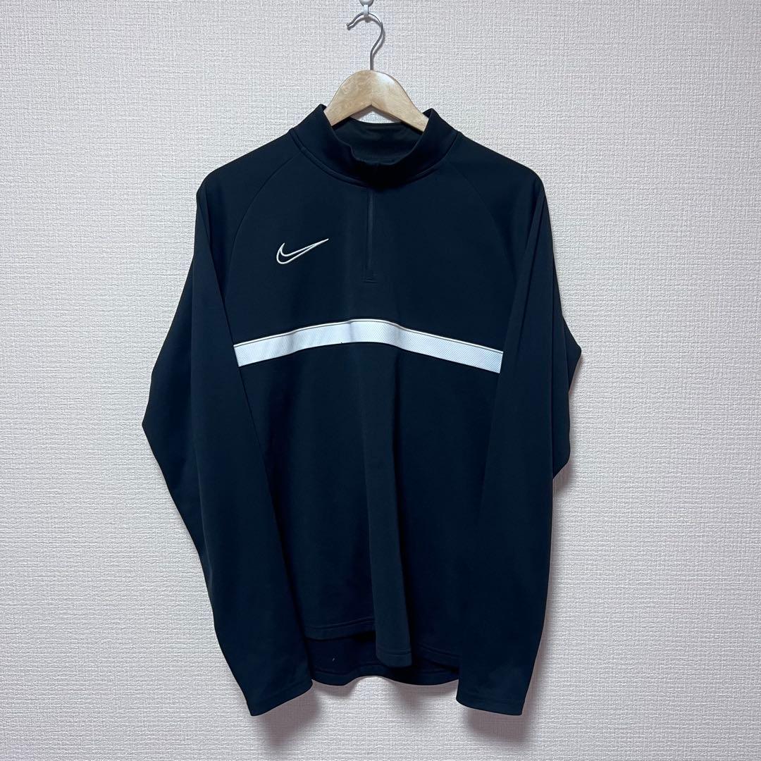 NIKE DRI-FIT ハーフジップ トレーニングトップ XL ブラック】 - メルカリ