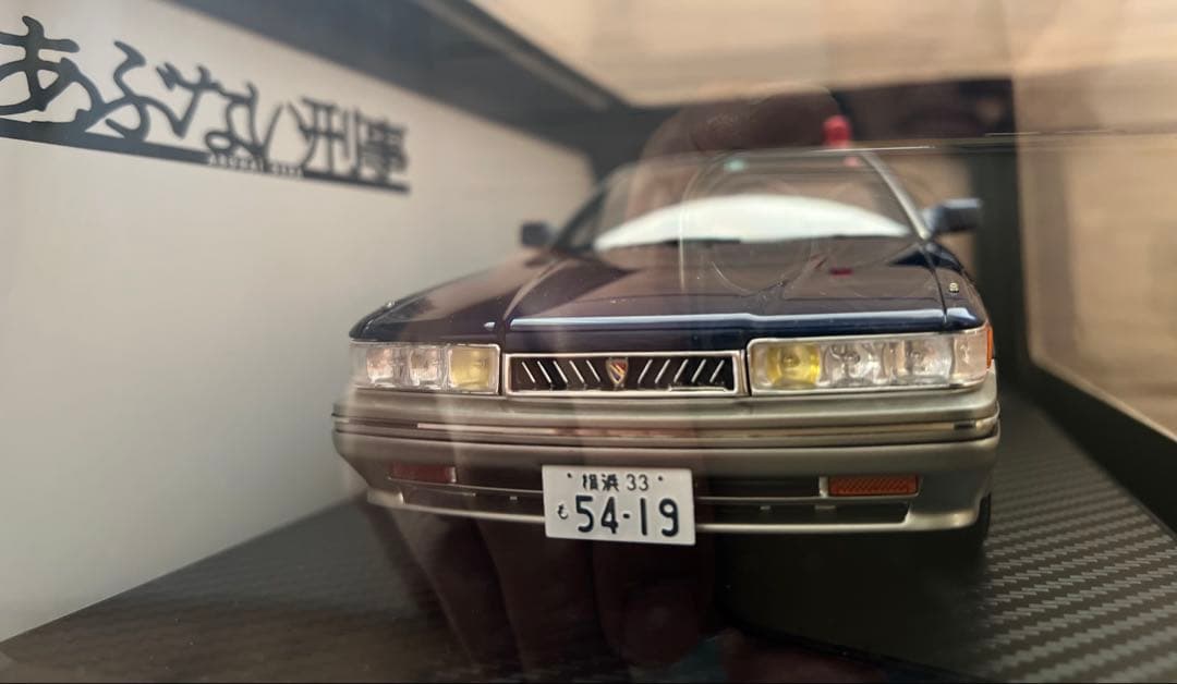 イグニションモデル✖️トミーテック 1/18 あぶない刑事 日産レパード 港3号