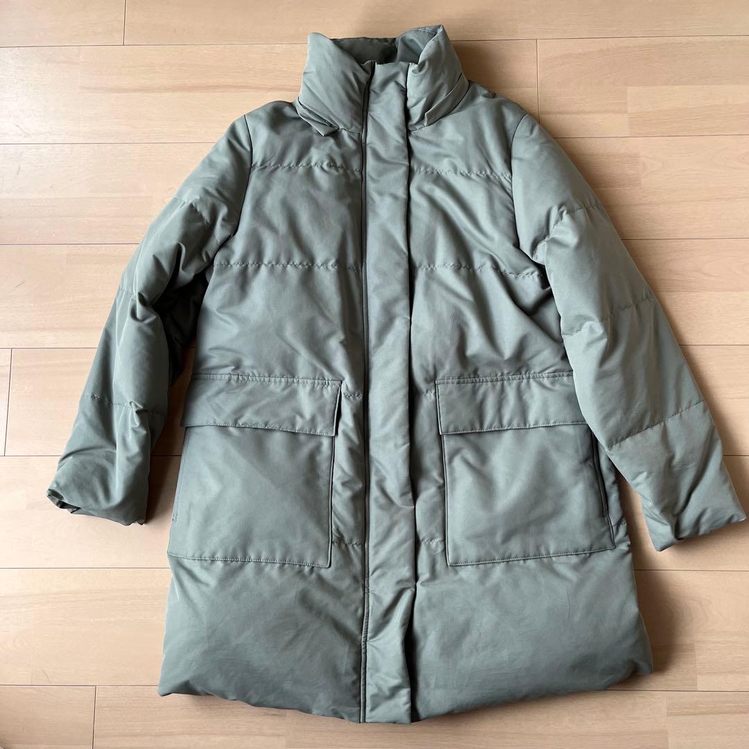 無印良品 婦人 撥水ダウンコート婦人M・スモーキーグリーン - メルカリ