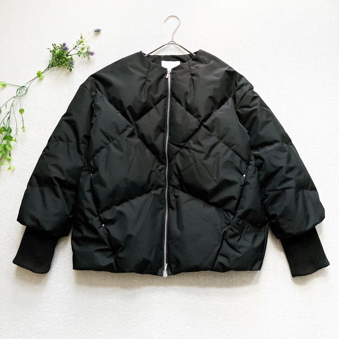 極美品】コラージュガリャルダガランテ ノーカラーダウンコート 2024AW