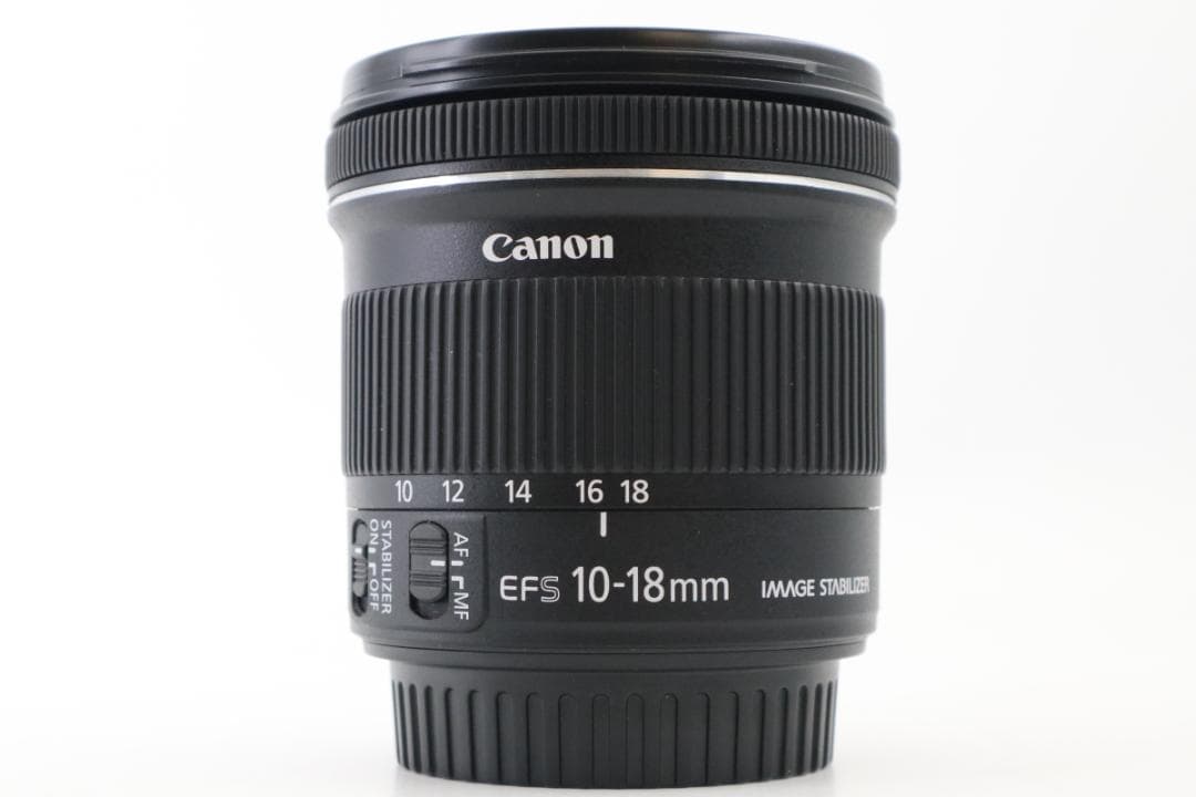 【美品】Canon EF-S 10-18mm F4.5-5.6 IS STM