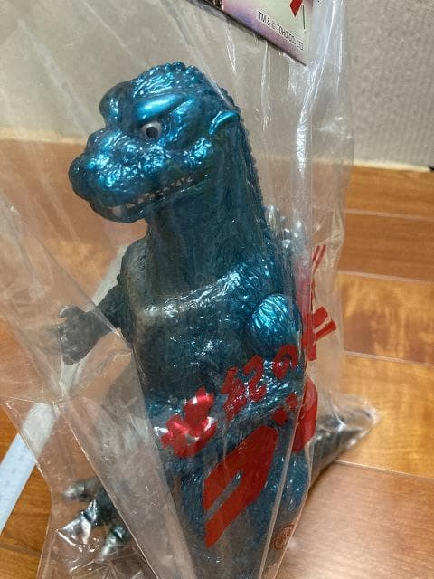 M1号　怪獣ソフビ　1期　初代ゴジラ　逆襲ゴジラ　2体セット