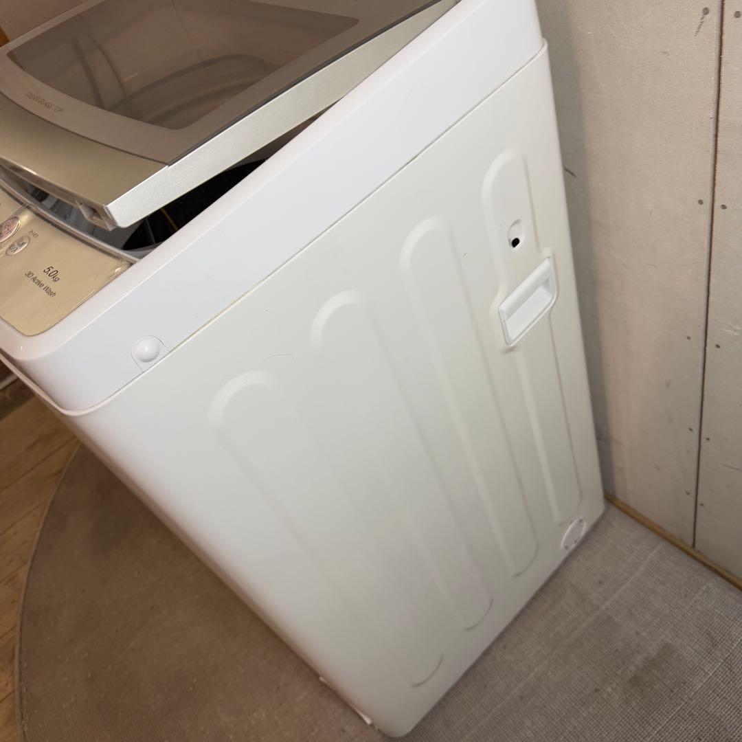 【809】AQUA 縦型洗濯機 5.0kg AQW-S5M 2022年