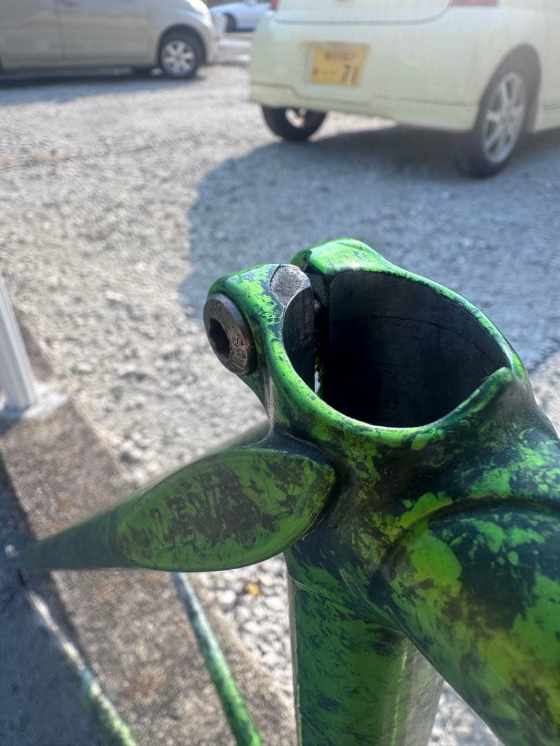 T*e様 LEVEL ピスト・シングルスピードフレーム グリーンの通販はau