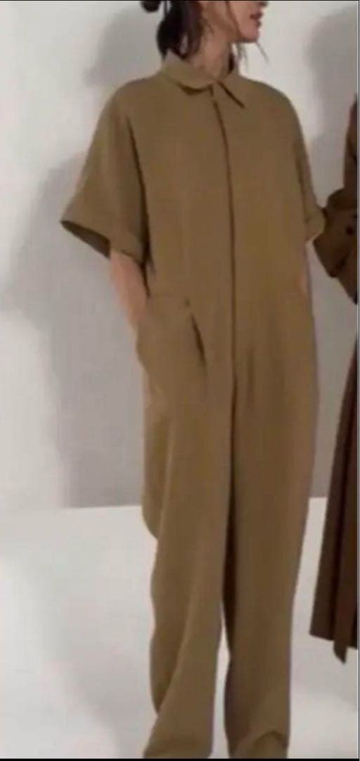 nave ジャンプスーツ　オールインワン 山田優着用　完売　ベージュ