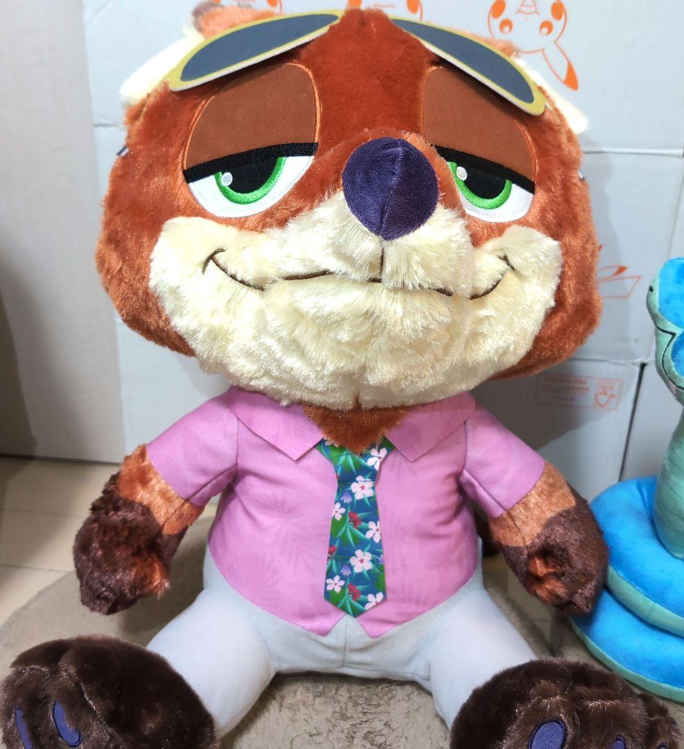 ズートピア2 スーパーラージぬいぐるみ ニック ＆ Lぬい ゲイリー