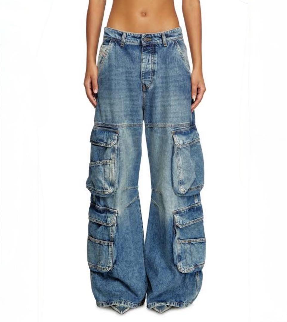 パンツ DIESEL Relaxed Jeans 1996 D-sire 25 Women's Relaxed Jeans | Dark blue | Diesel 1996 D-Sire