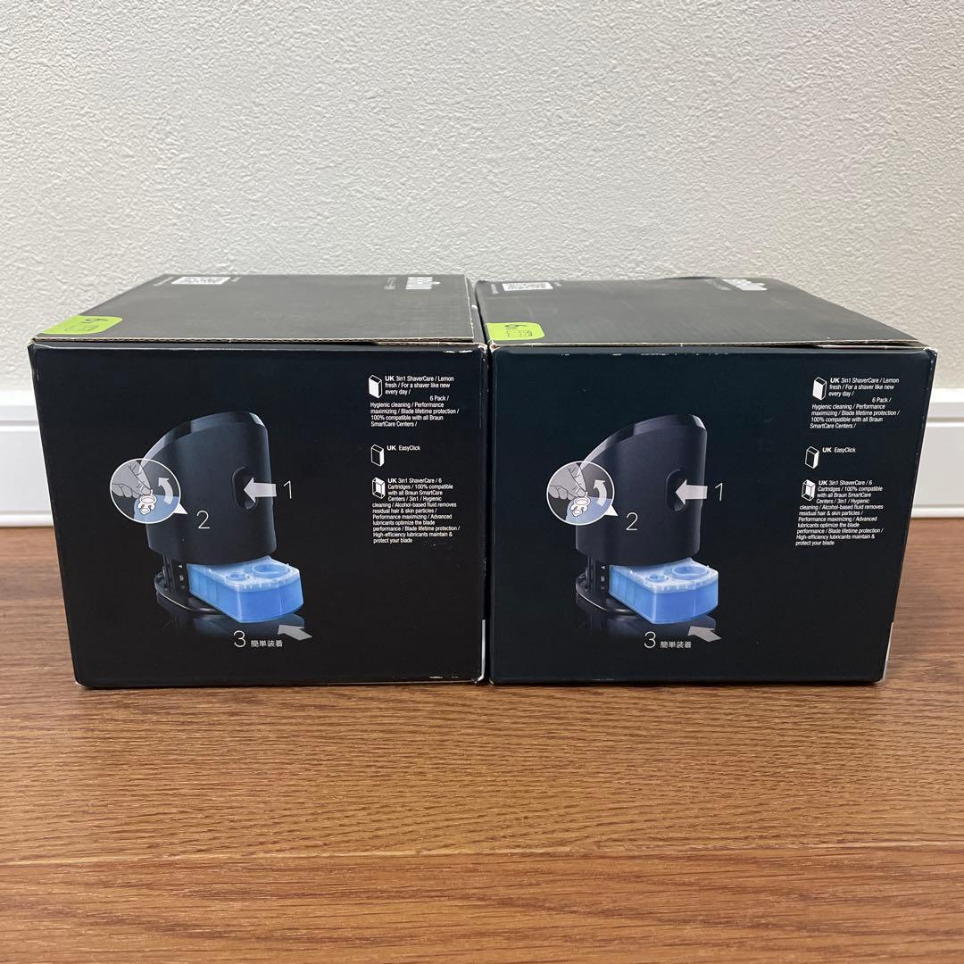 新品 BRAUN 3in1シェーバー洗浄器 6個入り2セット ブラウン - メルカリ