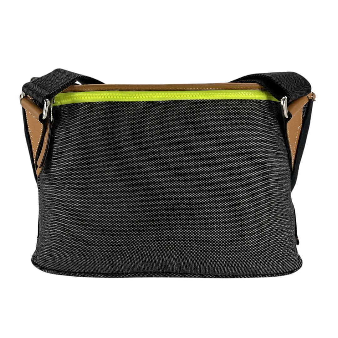 良品 ロエベ メッセンジャーバッグ アイ ネイチャー デニム アナグラム