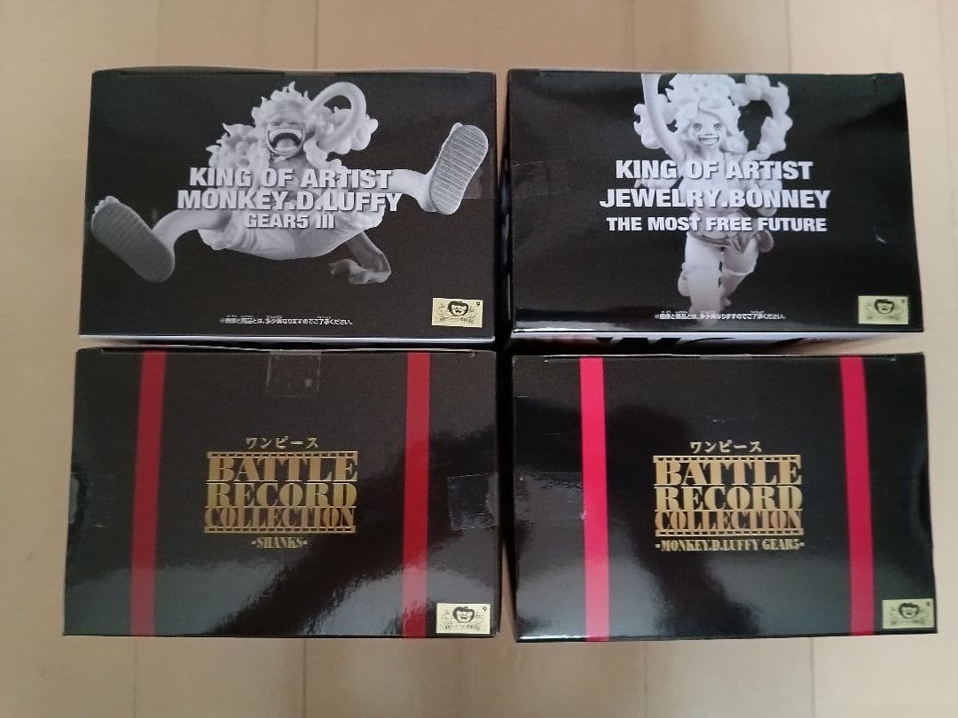 新品未開封】ワンピースフィギュア 4台セット - メルカリ