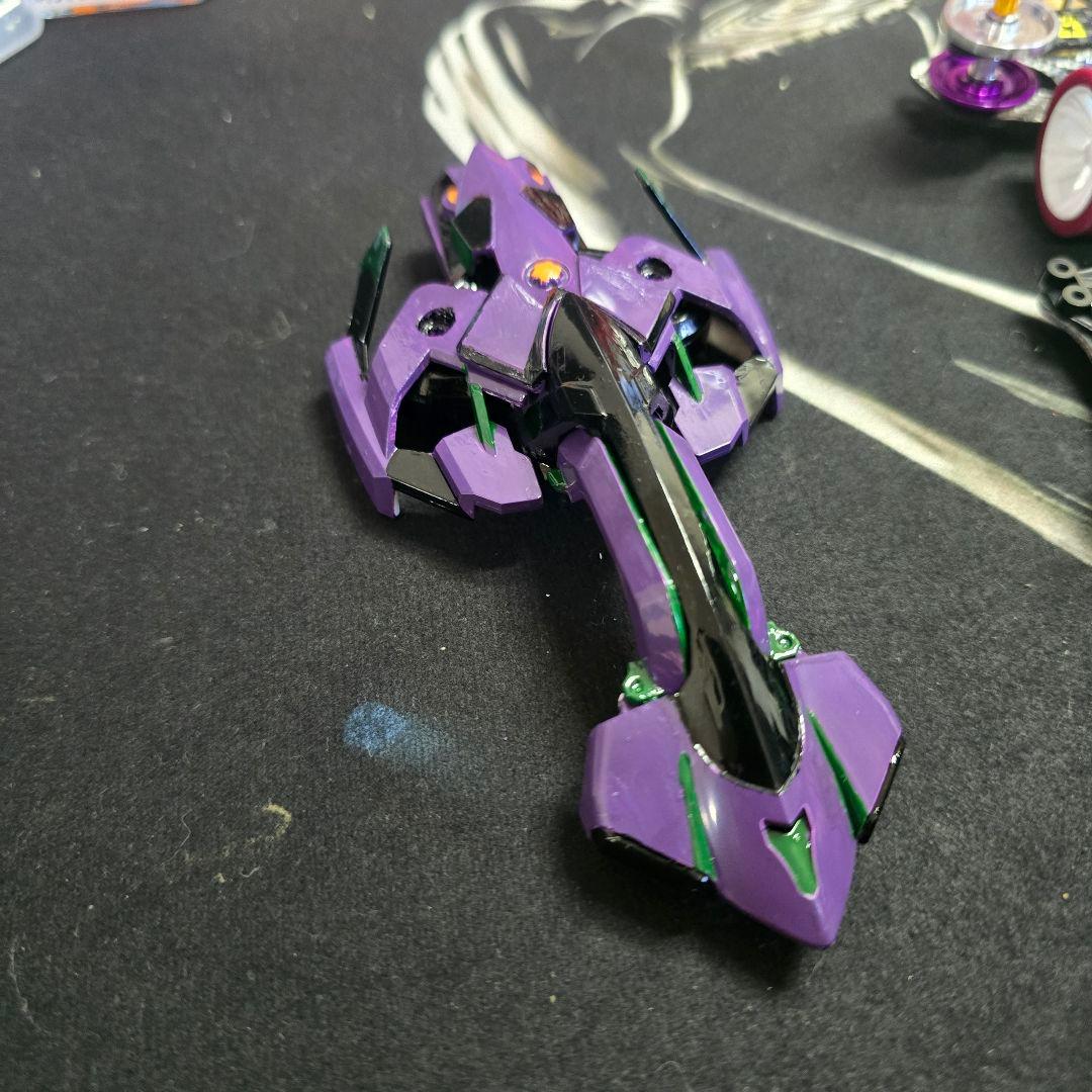 カスタム ミニ四駆 エヴァンゲリオン 初号機　完成品　塗装