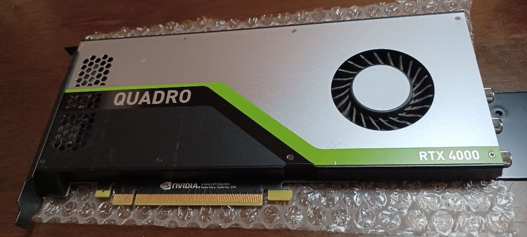 NVIDIA QUADRO RTX 4000 グラフィックボード - メルカリ