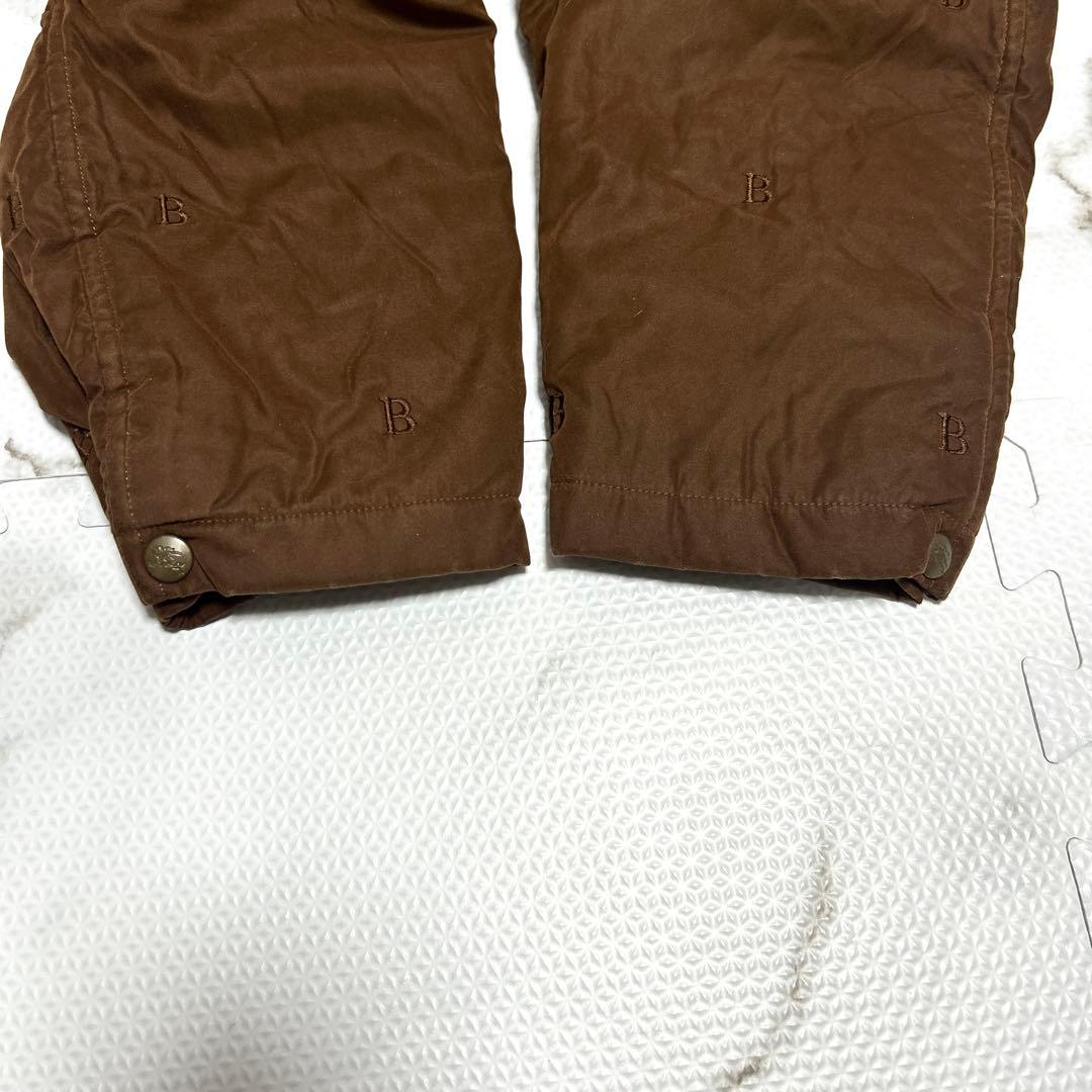 美品 バーバリー ロングゴート B刺繍 アウター ノバチェック メンズ L