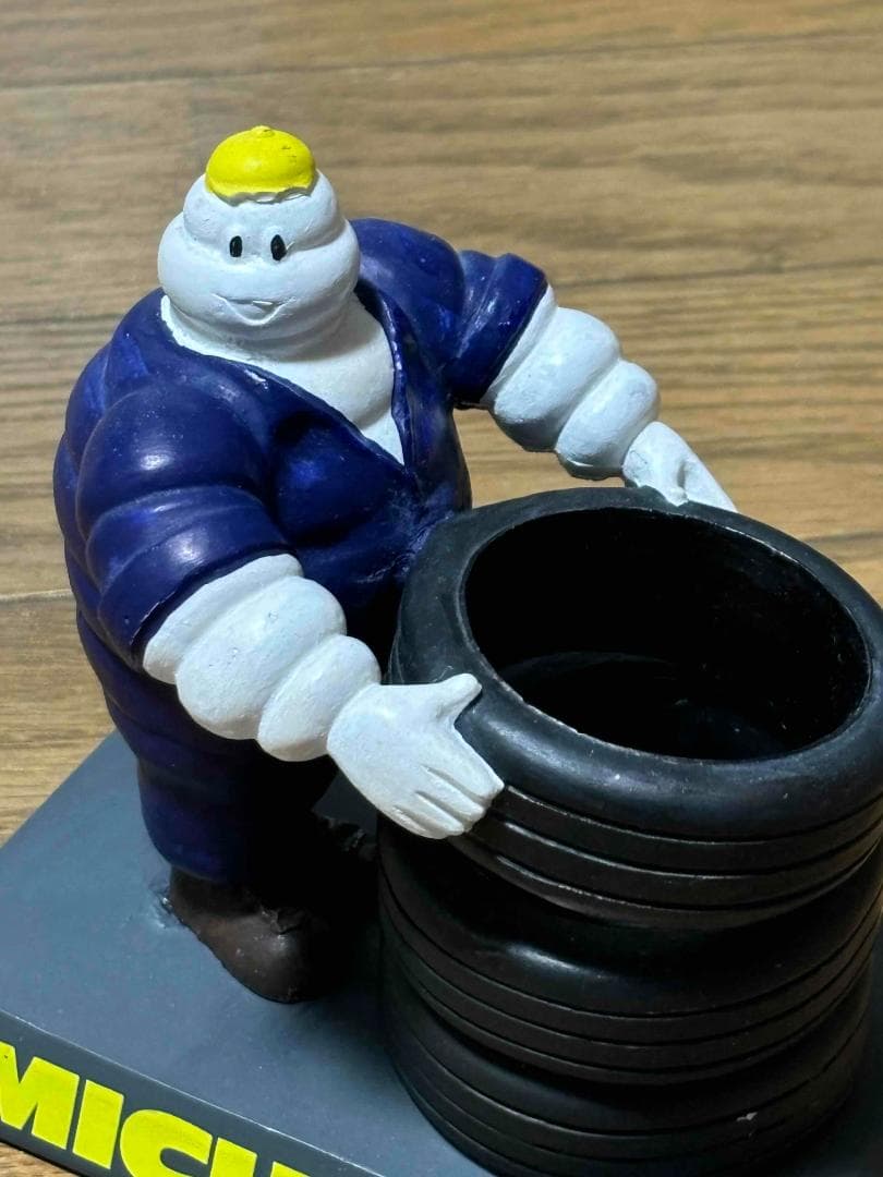 希少！ ミシュラン_ビバンダムのペン立て - メルカリ