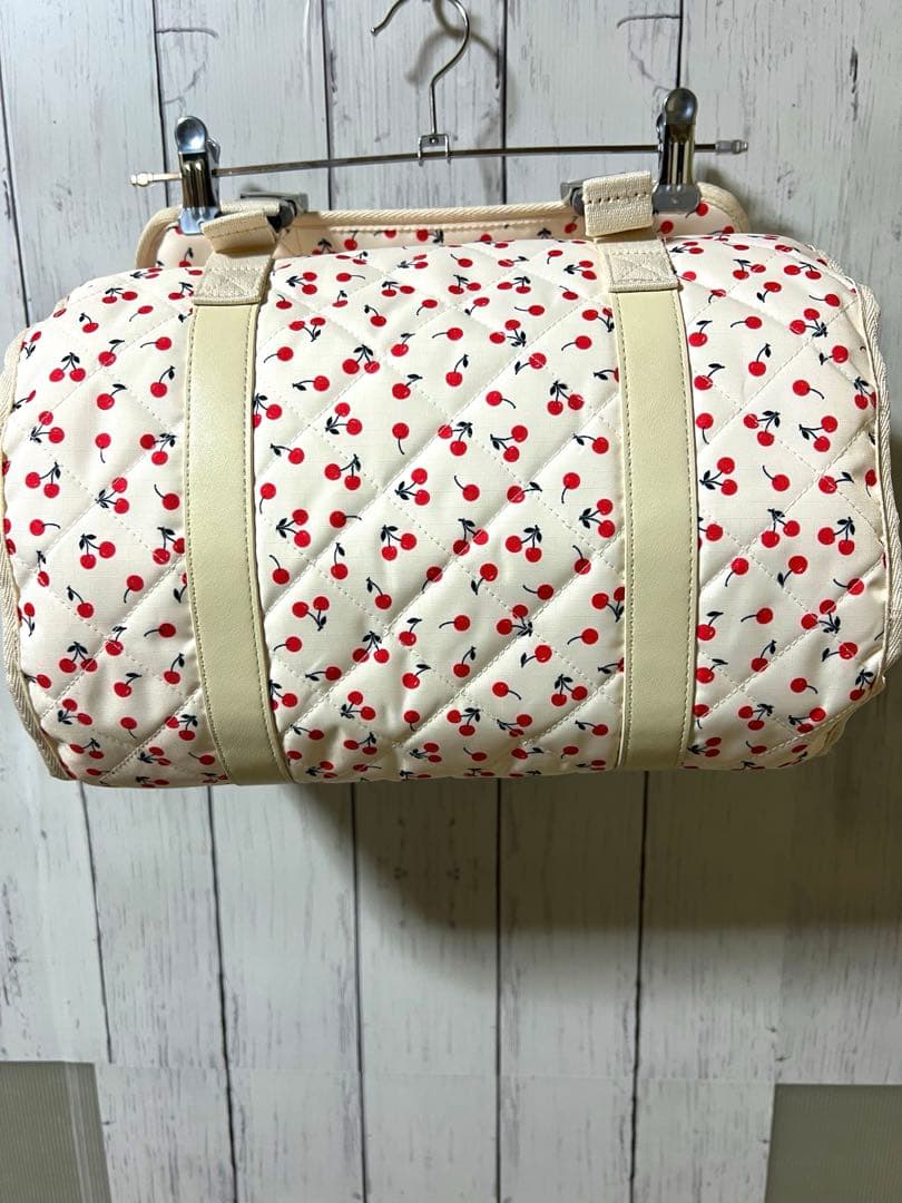 レスポートサック神崎恵ビューティーロールポーチチェリーレッドキルト