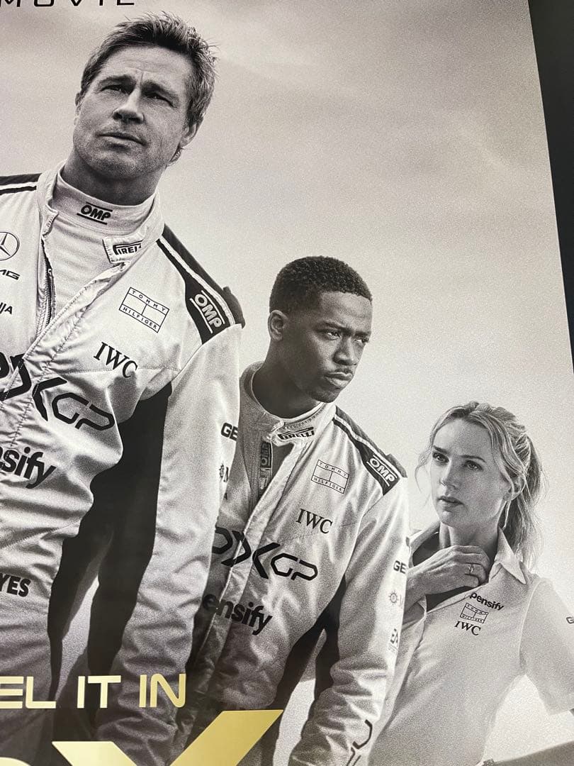 枚数限定*映画館用両面印刷ポスターINTL版:エフワン F1 4DX 光沢仕様