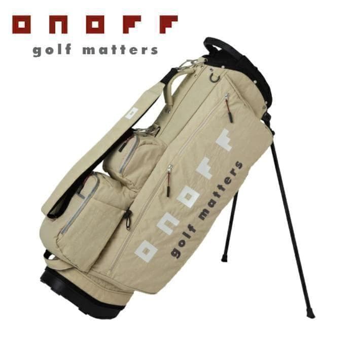 新品 ONOFF オノフ 軽量キャディバッグ OB0326 クリーム ONOFF（オノフ） ONOFF CADDIE BAG OB0326 / オノフ スタンドキャディ
