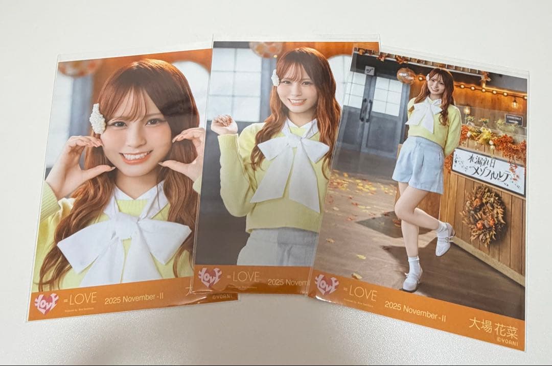 イコラブ 木漏れ日メゾフォルテ 生写真 大場花菜 コンプ - メルカリ