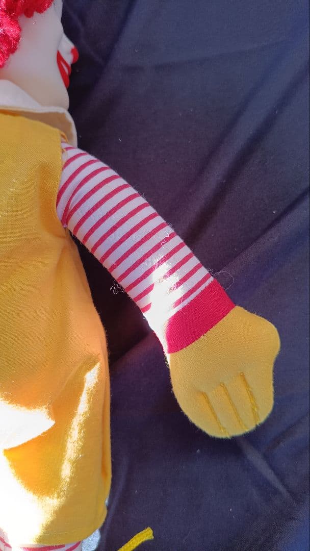 ドナルド　マクドナルド　ビンテージ　ぬいぐるみ　アメトイ　ロナウド