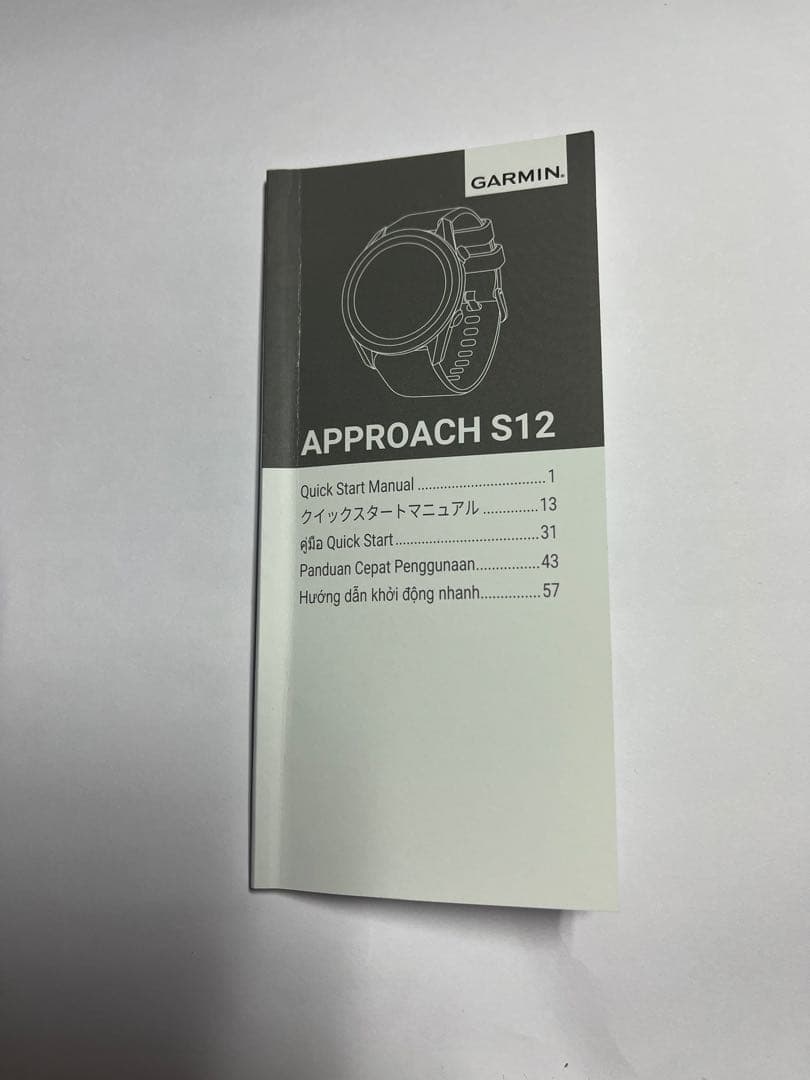 GARMIN ガーミン ゴルフ GPS Approach S12《ほぼ未使用》