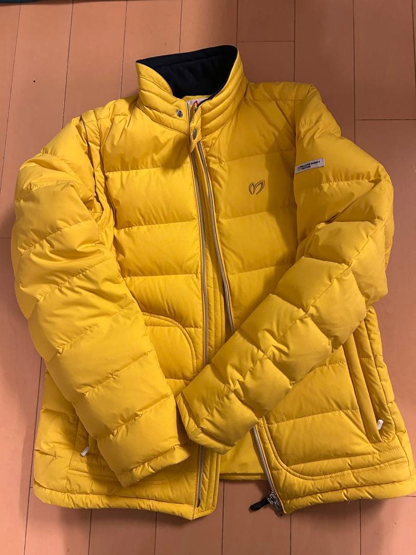 MASTER BUNNY EDITION イエロー ダウンジャケット MASTER BUNNY EDITION（マスターバニーエディション）の「【MASTER