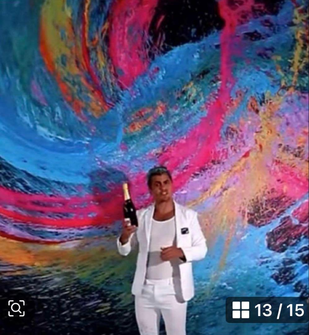 COACH長財布シグネチャーデニムジャガード.ストライブブルー男女兼用