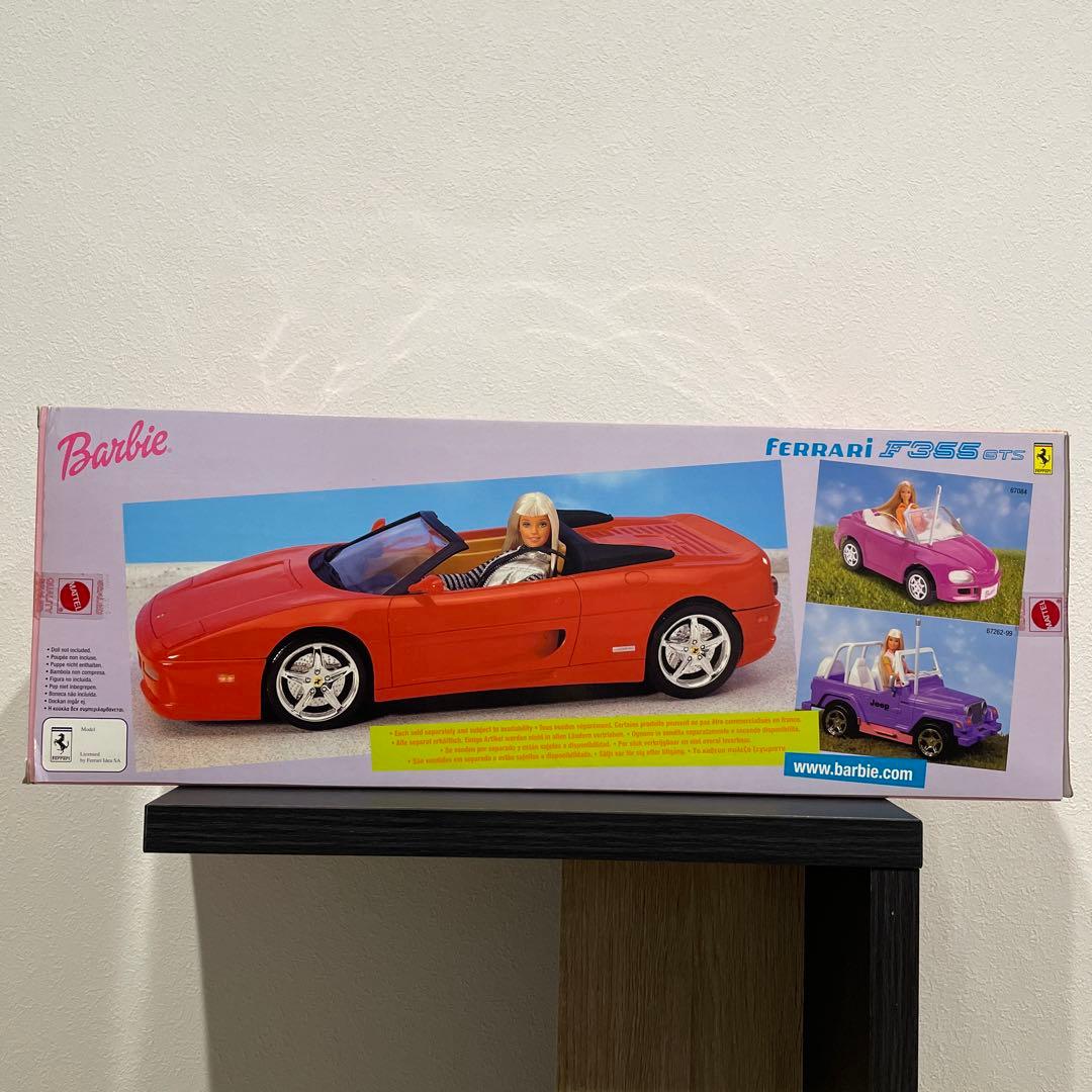 新品・未開封】バービー フェラーリ F355 赤色 - メルカリ