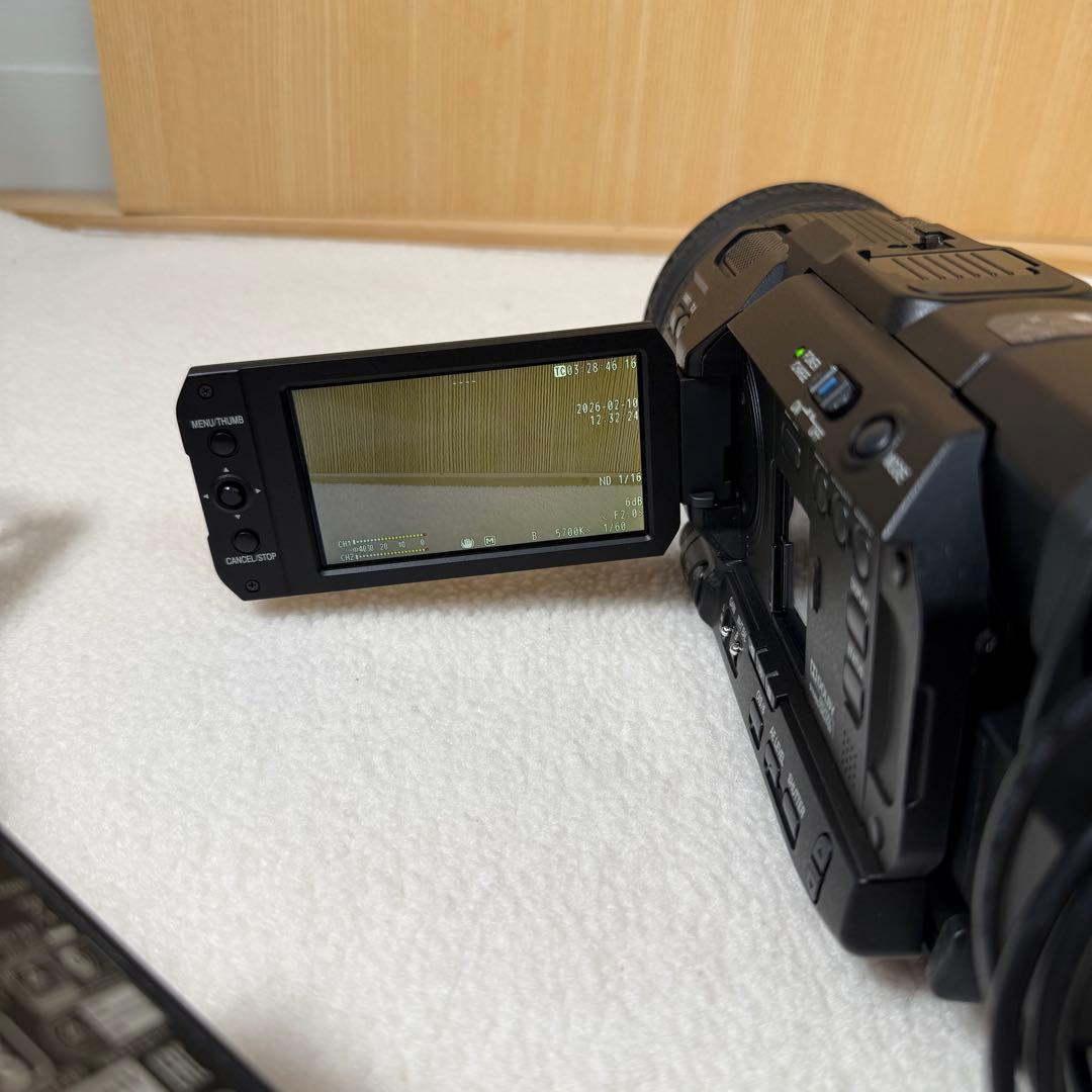 ジャンク JVC 4Kビデオカメラ GY-HM175 - メルカリ