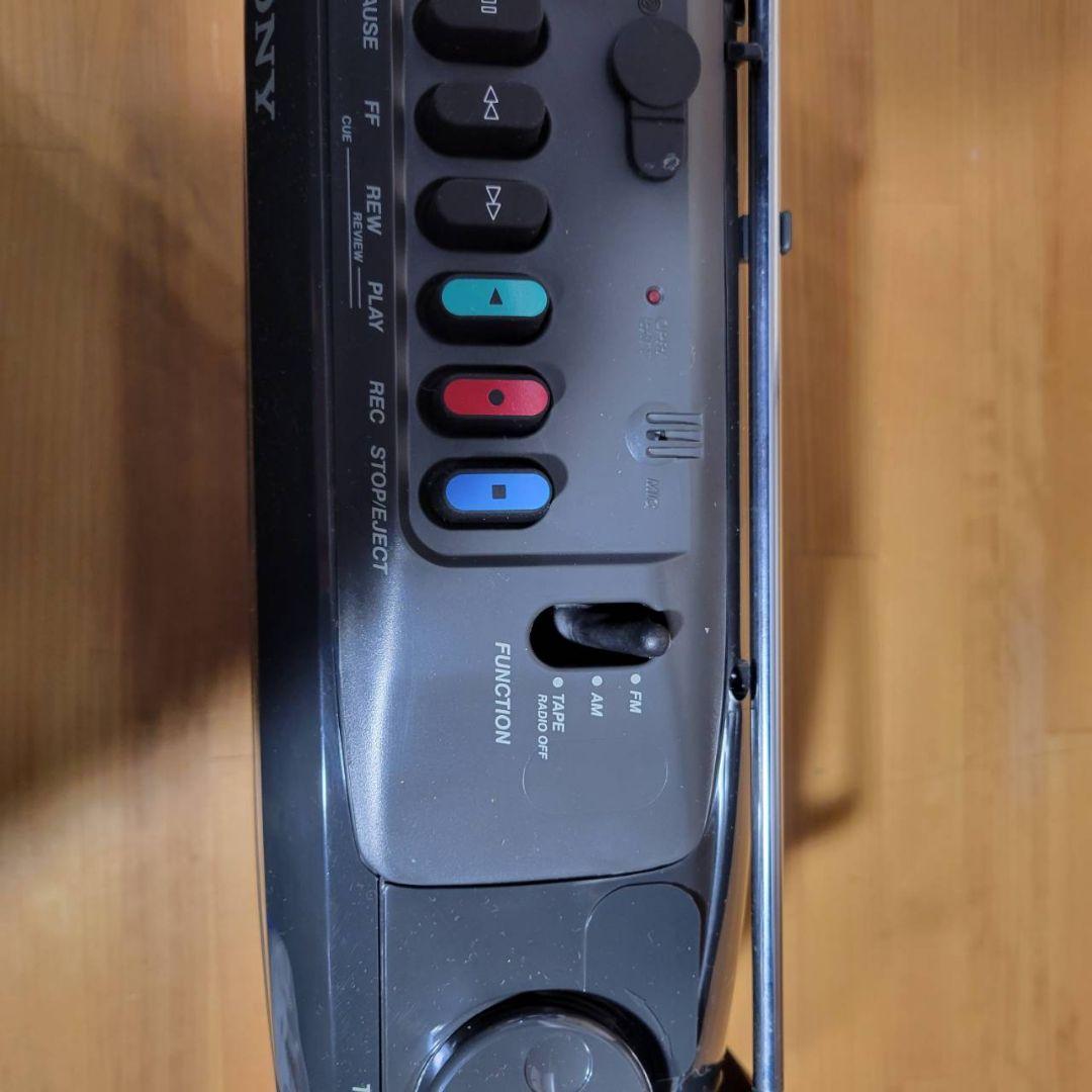 A919 ソニーSONY モノラルラジカセ サウンドクラブ CFM-101 - メルカリ