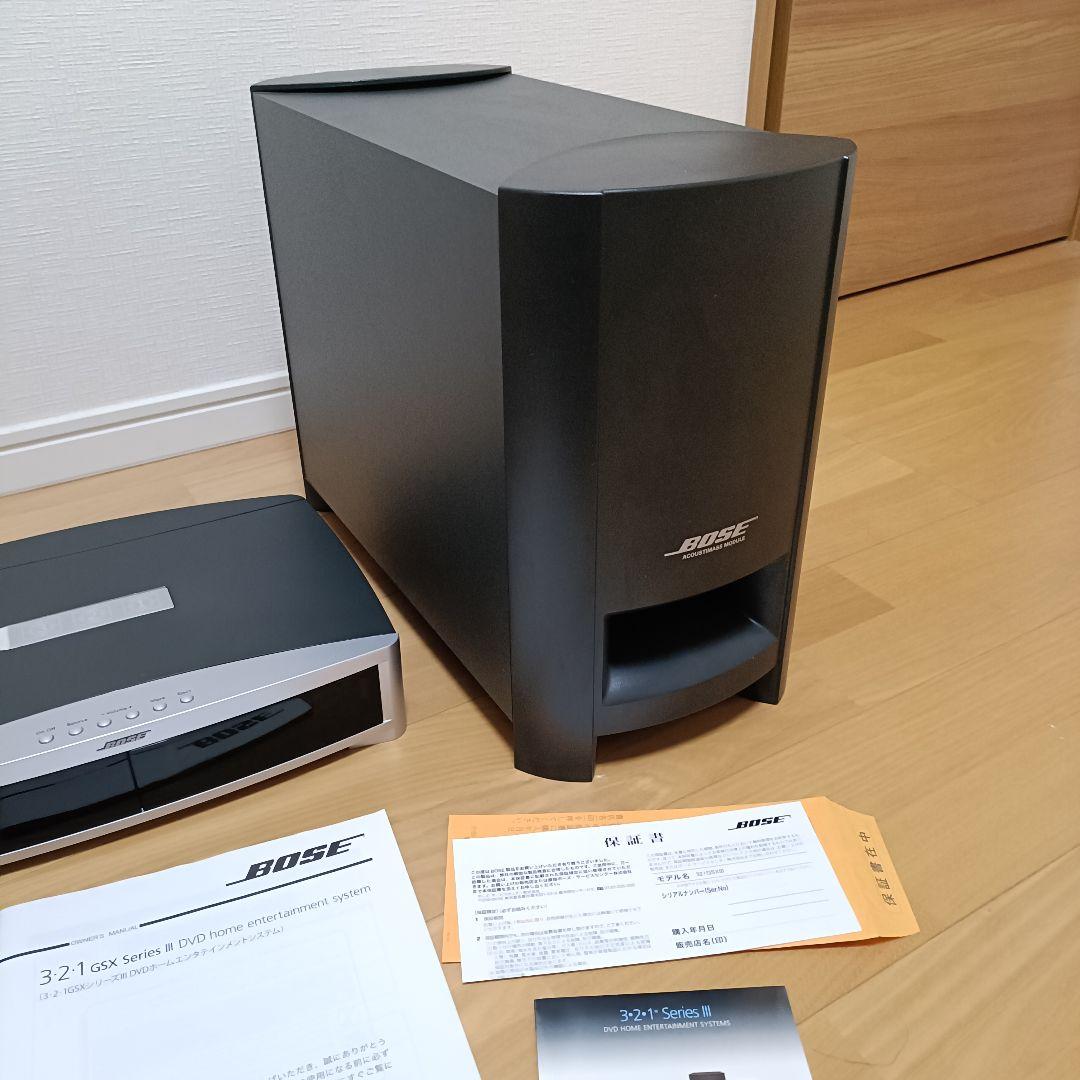 極美品】BOSE PS3-2-1 III ホームシアターシステム ボーズ - メルカリ