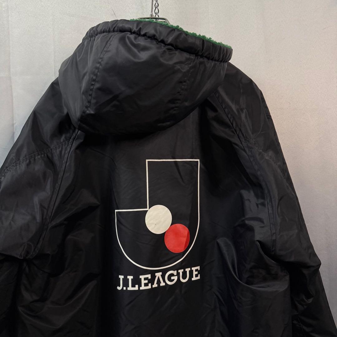レア□ Jリーグ初期ベンチコート□ブラック M相当・裏ボア・サッカー