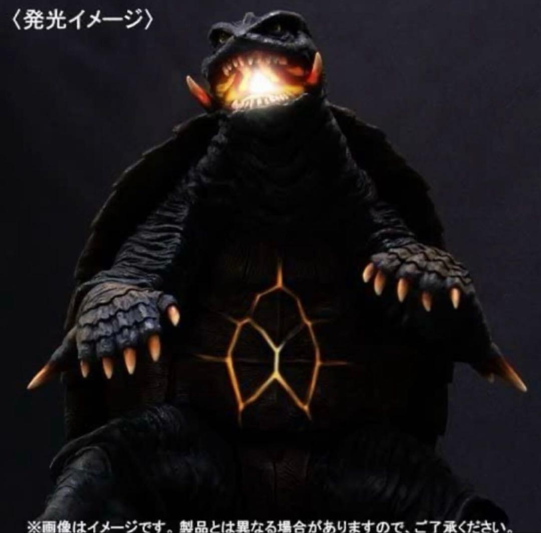 エクスプラス ガメラ2 リアルマスターコレクション 発光ver. ソフビ 怪獣
