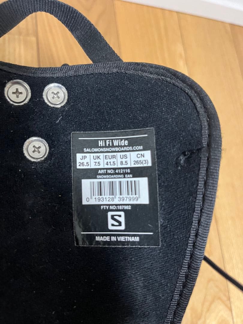 Salomon Hi-Fi Wide 26.5cm 20-21モデル