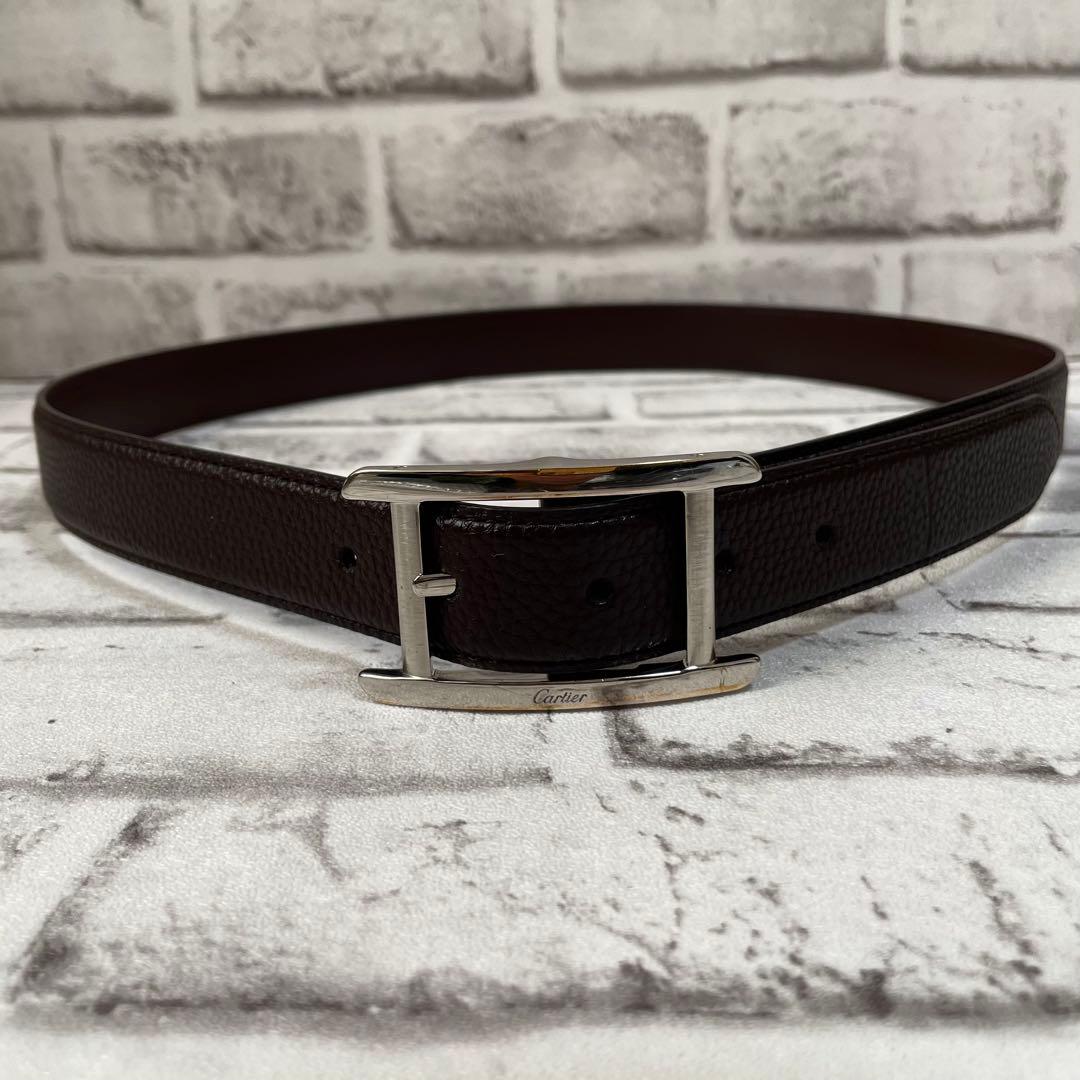 極美品✨カルティエ ベルト タンクドゥ アルディロン スクエア