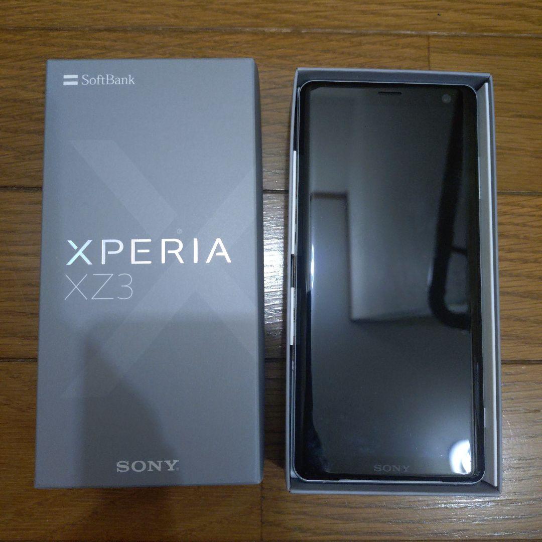 SONY Xperia XZ3 SIMフリー ホワイトシルバー 箱.説明書有り - メルカリ