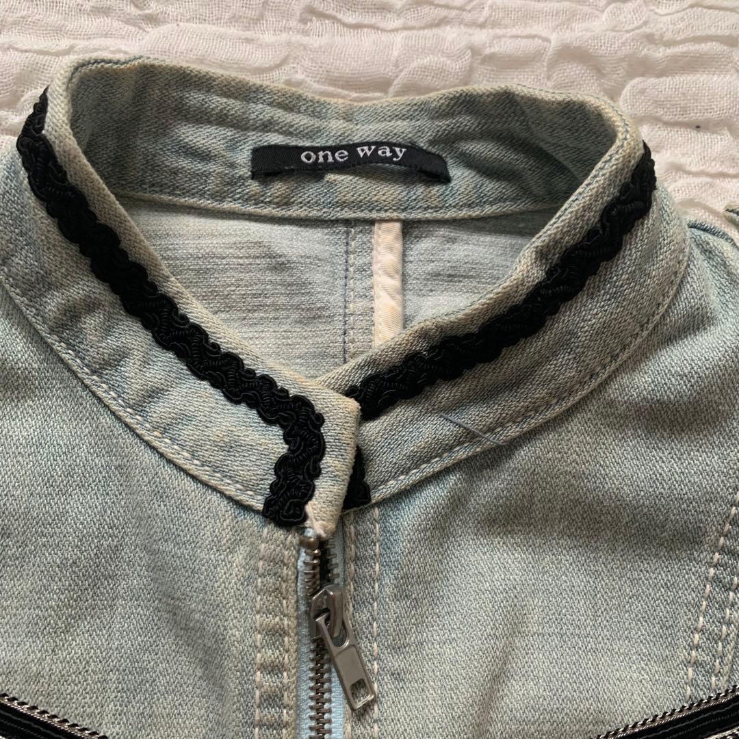 Y2K⭐︎archive⭐︎ナポレオンジャケット 軍服風 デニムジャケット