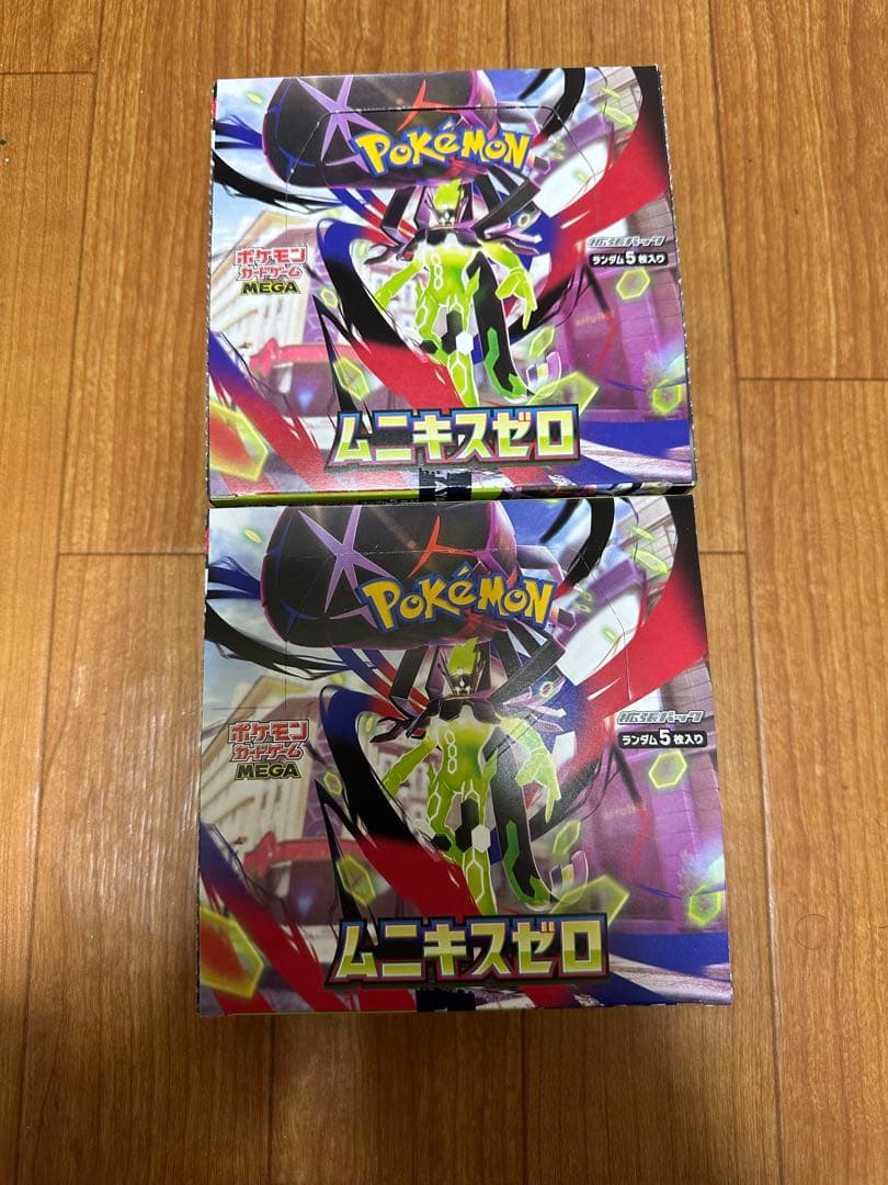 ポケモンカードゲーム ムニキスゼロ 2BOX - メルカリ