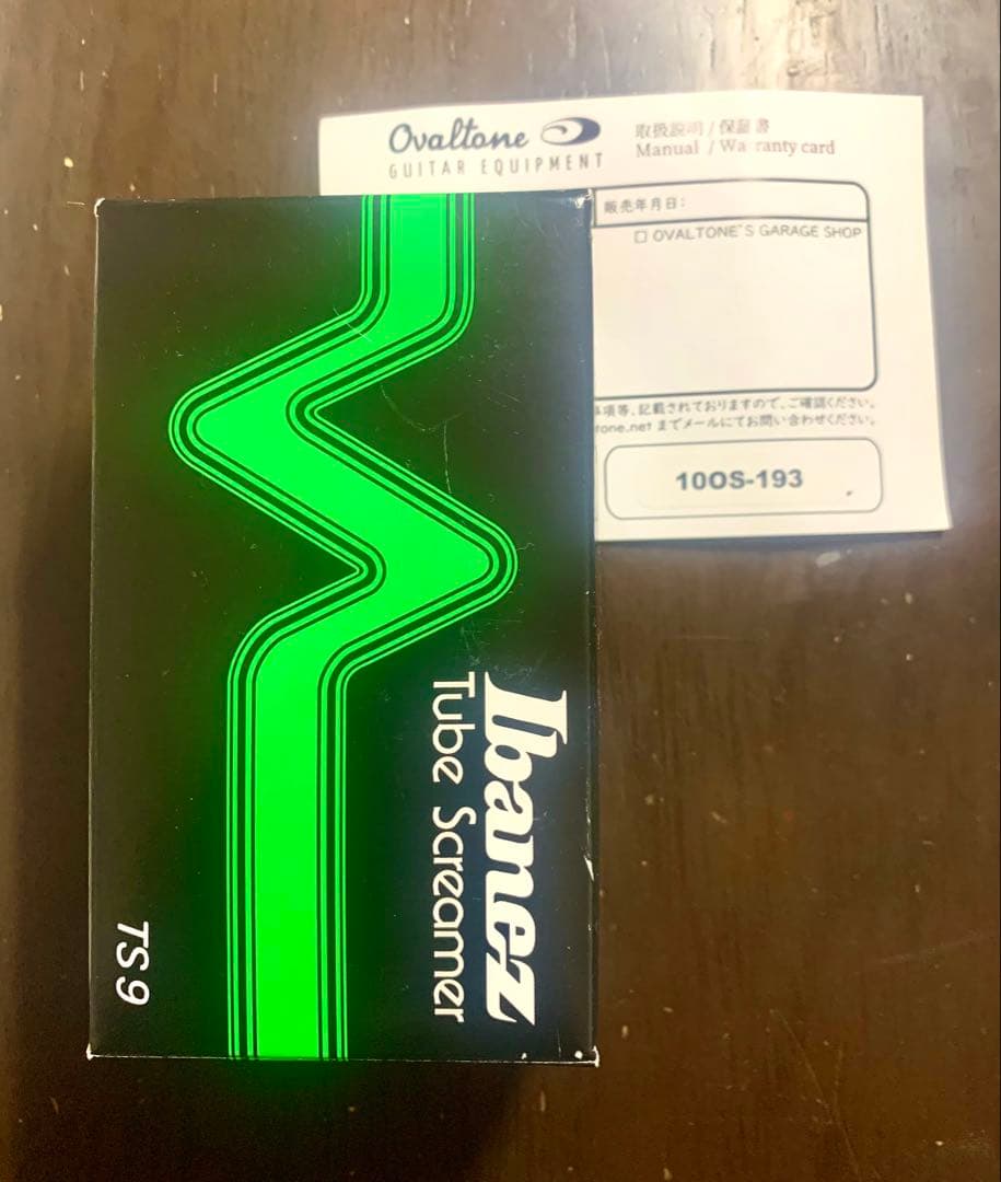 OVALIZED SCREAMER-10 ギターエフェクター