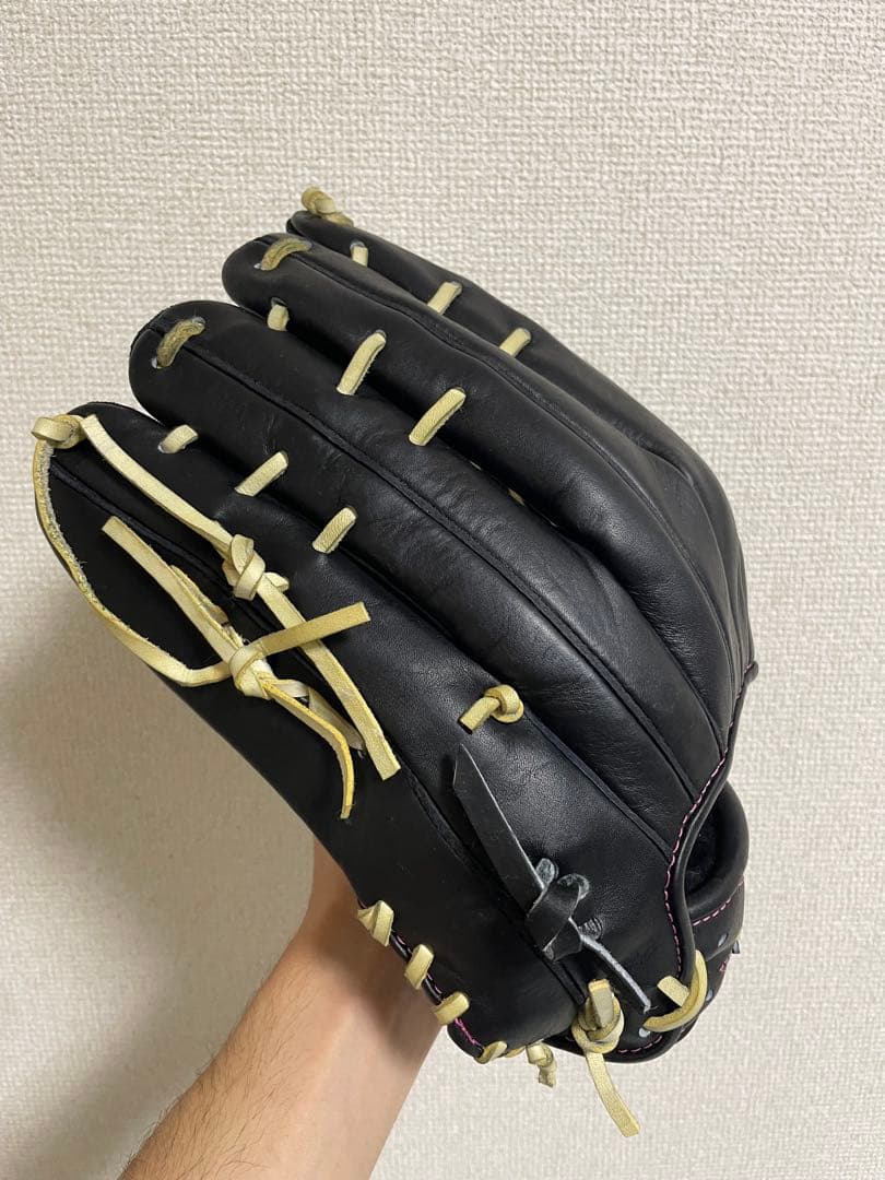 《超流行》　Zeems 三方親モデル　軟式•外野用グローブ