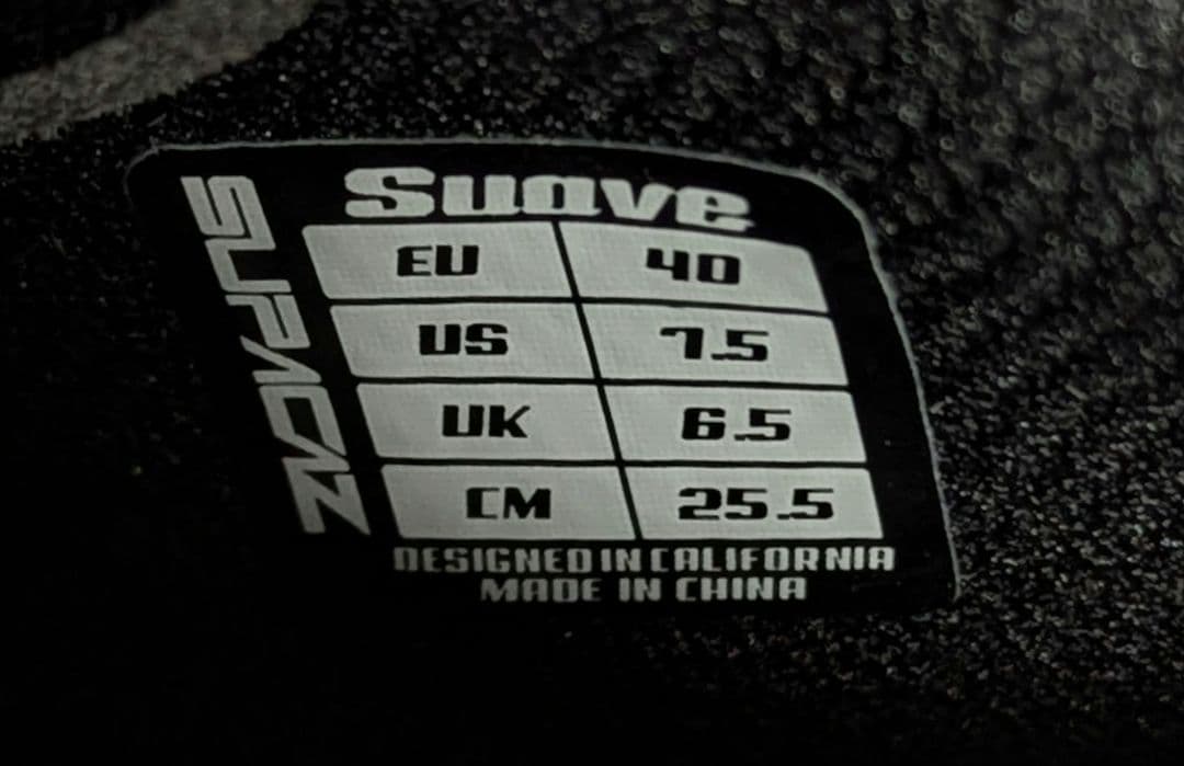 supacaz Suave ロードシューズ オイルスリックカラー 25.5cm